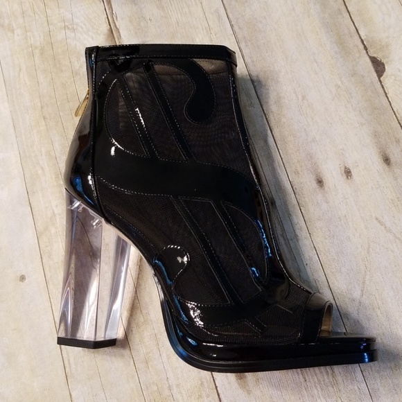 NWT Katy Perry patent leather black shoes - Picture 2 of 8